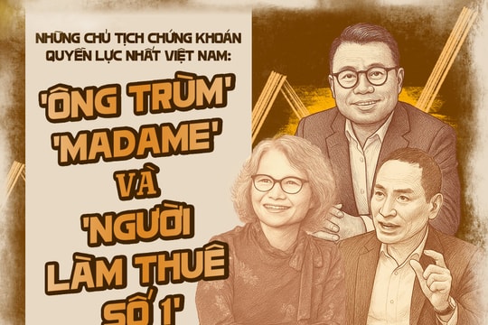 Những chủ tịch chứng khoán quyền lực nhất Việt Nam: ‘Ông trùm’, ‘Madame’ và ‘Người làm thuê số 1’