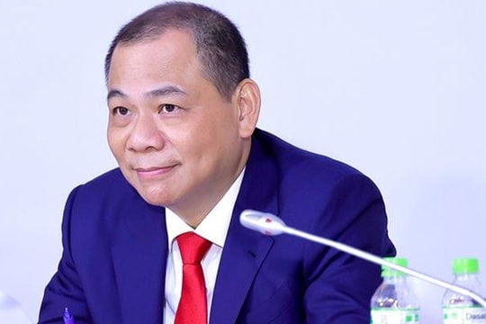 Cổ phiếu VIC tăng trần, người giàu nhất Việt Nam vừa có thêm gần 3.400 tỷ đồng trong 1 buổi sáng