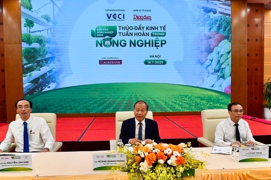 Diễn đàn Nông nghiệp 2025: Thúc đẩy kinh tế tuần hoàn là đòn bẩy cho nông nghiệp bền vững