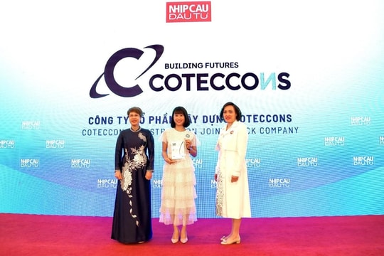 Coteccons năm thứ 3 lọt Top 50 doanh nghiệp phát triển bền vững