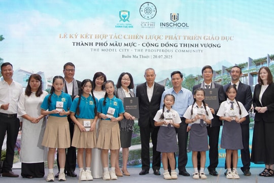 Trung Nguyên Legend phát triển hệ thống giáo dục quốc tế tại Thành phố cà phê