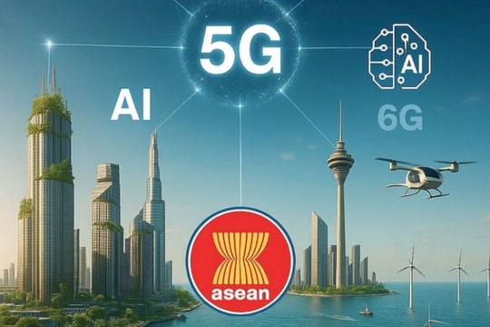 Cơ hội kinh tế 130 tỷ USD từ chuyển đổi 5G-AI của ASEAN
