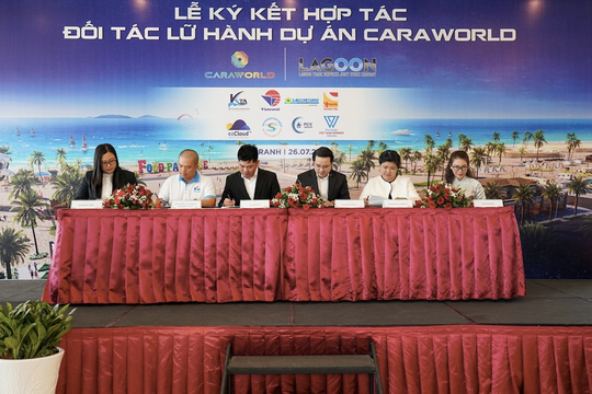 Chủ đầu tư dự án CaraWorld tiếp tục ký kết hợp tác chiến lược với các đối tác lữ hành lớn