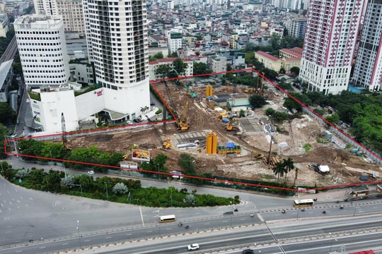 Dự án tại Khu đất vàng 3 mặt tiền ở Hà Nội có chủ mới, tập đoàn bất động sản hàng đầu Việt Nam xuất hiện