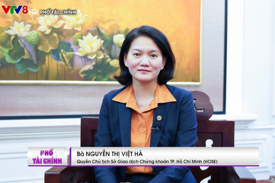 Quyền Chủ tịch HOSE Nguyễn Thị Việt Hà chỉ ra 5 chiến lược trọng tâm đưa thị trường chứng khoán Việt Nam vươn tầm