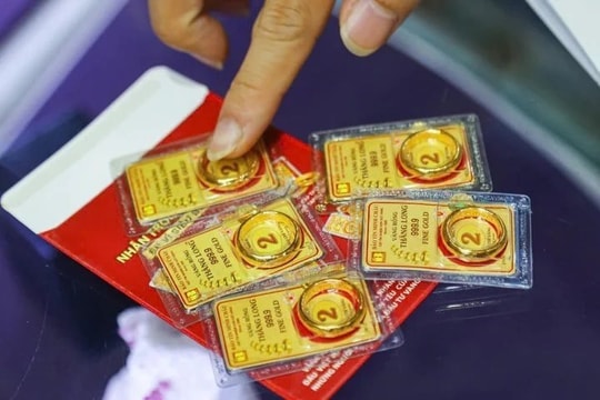 Giá vàng trong nước 29/7 đồng loạt giảm