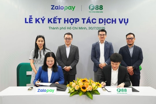 F88 bắt tay Zalopay mở rộng tài chính số cho người thu nhập phổ thông