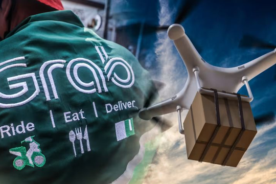 Grab sắp thí điểm dịch vụ giao hàng bằng máy bay không người lái, tương lai không cần tài xế con người đang tới rất gần?