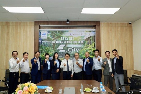 Lễ ký kết chiến lược E.City Tân Đức – Bước tiến đô thị tương lai