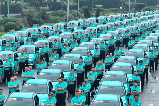 Có hàng chục nghìn xe chạy trên đường, đây là số cuốc mà Xanh SM nhận mỗi ngày tại Việt Nam