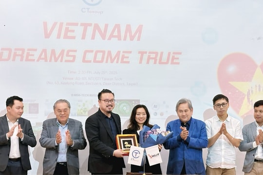 CT Group khơi dậy khát vọng trí tuệ Việt toàn cầu tại hội thảo “Vietnam Dreams Come True” ở Đài Loan