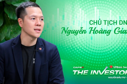 Chủ tịch DNSE Nguyễn Hoàng Giang: “Cơ hội làm giàu trên thị trường là một hành trình dài hạn, đòi hỏi sự kiên nhẫn và khả năng giữ tiền”.