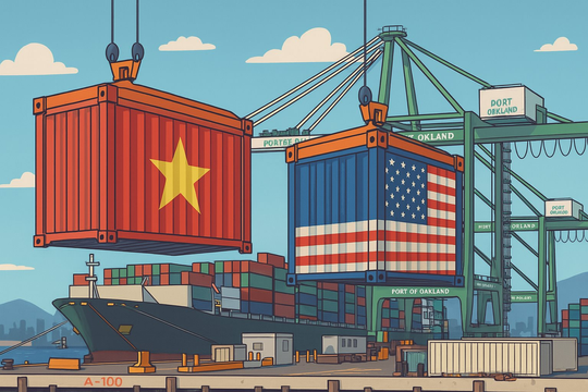 Trước thềm mức thuế đối ứng 20% của Hoa Kỳ có hiệu lực vào ngày mai, Việt Nam đã xuất khẩu bao nhiêu sang nền kinh tế lớn nhất thế giới?