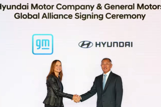 GM-Hyundai bắt tay chiến lược, sẽ cùng nhau sản xuất 800.000 xe mỗi năm
