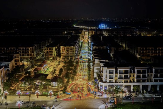 Thành phố Thiên niên kỷ T&T City Millennia bừng sáng trước đại nhạc hội