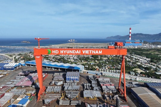 Liên doanh đóng tàu Việt Nam - Hàn Quốc chuẩn bị đầu tư thêm hơn 1.500 tỷ đồng để mở rộng nhà máy tại Khánh Hòa