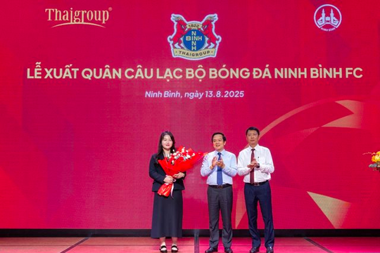 Con gái sinh năm 2001 của bầu Thụy làm Chủ tịch CLB bóng đá Ninh Bình: Từng làm Tổng giám đốc Thaispace, nhận bằng khen của cựu Tổng thống Mỹ Barack Obama