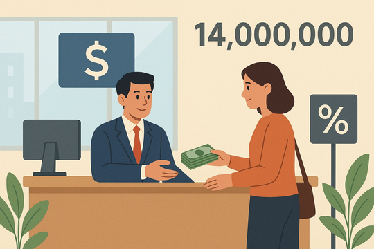 Nghịch lý lãi suất tiết kiệm thấp, nhưng dòng tiền vẫn ồ ạt "chảy" vào ngân hàng