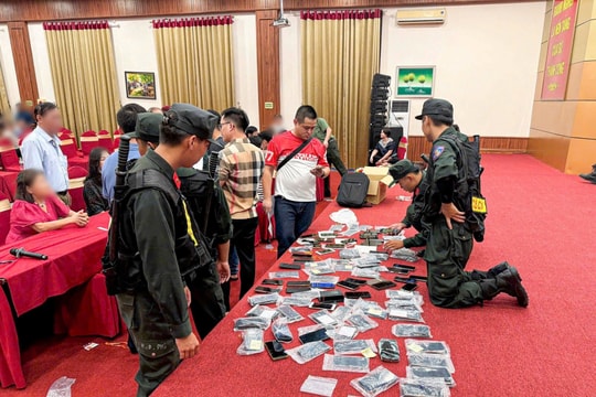 Triệt phá đường dây đa cấp lừa đảo hàng chục tỷ đồng: Dựng công ty ma, thuê người nước ngoài đóng vai doanh nhân tại hội thảo