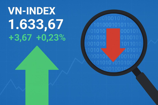 VN-Index giữ sắc xanh, khối ngoại tiếp tục bán ròng trong phiên sáng 18/8