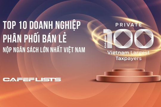 Công bố 10 doanh nghiệp tư nhân Phân phối Bán lẻ nộp ngân sách lớn nhất Việt Nam 
