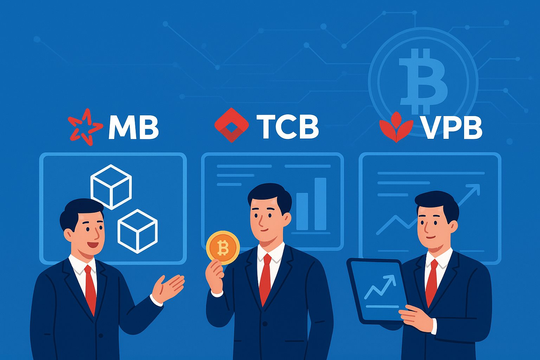 Các ngân hàng Việt Nam rục rịch gia nhập thị trường tài sản số 