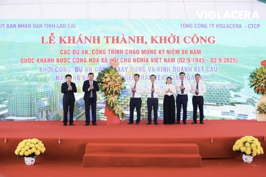 Viglacera khởi công KCN Trấn Yên GĐ1 và KCN Dốc Đá Trắng