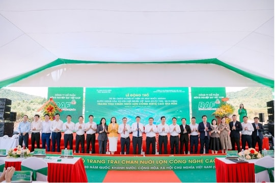 BAF Việt Nam khởi công trang trại chăn nuôi lợn công nghệ cao Gia Hân tại Quảng Trị