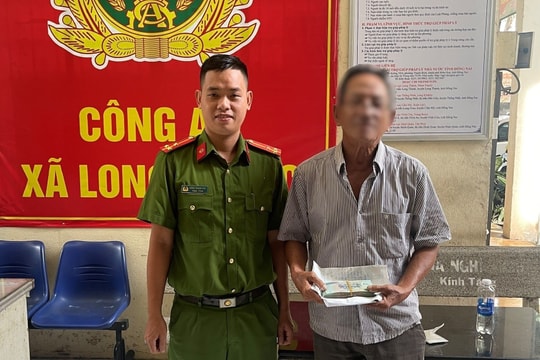 Vừa nhận yêu cầu chuyển gấp 70 triệu đồng, người đàn ông Đồng Nai lập tức trình báo Công an
