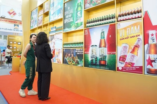 SABECO khẳng định vị thế thương hiệu quốc gia tại Triển lãm thành tựu đất nước 2025