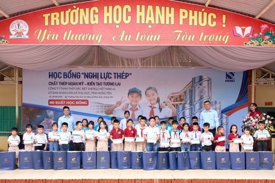 Học bổng "Nghị lực Thép" 2025: Doanh nghiệp đồng hành cùng thế hệ tri thức trẻ