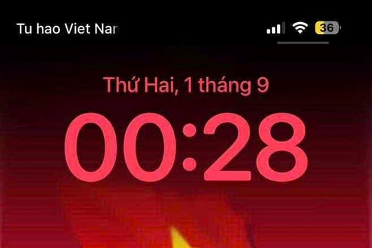Người dùng bất ngờ với màn hình “Tự hào Việt Nam” từ Viettel