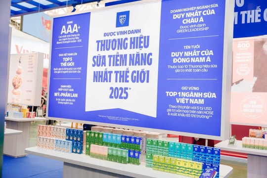Vinamilk tạo điểm nhấn tại triển lãm thành tựu  đất nước 80 năm
