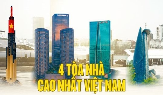 4 cao ốc cao nhất Việt Nam: Biểu tượng kiến trúc độc đáo hiện đại và hội nhập, có nơi từng giữ ngôi vương “cao nhất Đông Nam Á”