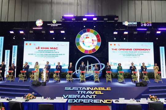 Khai mạc chuỗi sự kiện Hội chợ Du lịch quốc tế Thành phố Hồ Chí Minh 2025
