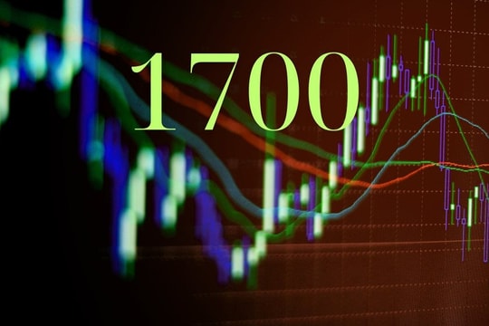 Lần đầu tiên trong lịch sử VN-Index vượt 1.700 điểm