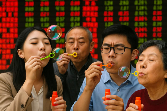 Nguy cơ bong bóng nổ tung ở thị trường chứng khoán lớn thứ 2 thế giới: Nhà đầu tư vay chưa từng có 322 tỷ USD để mua cổ phiếu, giới chức lo ngại khủng hoảng lặp lại