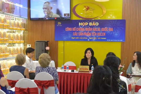 Lần đầu tiên Việt Nam có sản phẩm làm từ tổ yến được cấp chứng nhận Halal