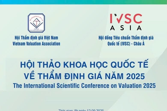Đang diễn ra Hội thảo khoa học quốc tế về thẩm định giá năm 2025