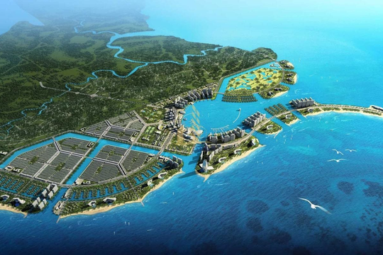 Siêu dự án Cần Giờ của Vingroup đã nộp 21.700 tỷ đồng, chiếm gần 55% ngân sách thu từ đất tại Tp.HCM 8T2025