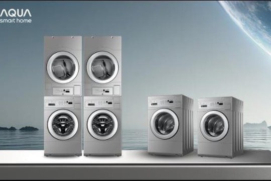 AQUA Việt Nam và bước tiến mới: Tấn công thị trường máy giặt sấy bán công nghiệp