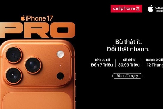 Đặt trước iPhone 17 series và iPhone Air chính hãng, ưu đãi đến 7 triệu