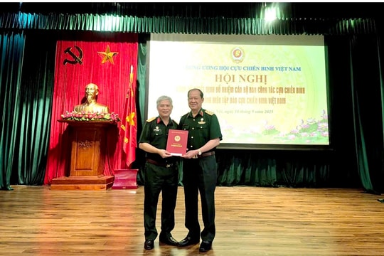 Đại tá, nhà báo Đỗ Phú Thọ được bổ nhiệm giữ chức Tổng biên tập Báo Cựu chiến binh Việt Nam