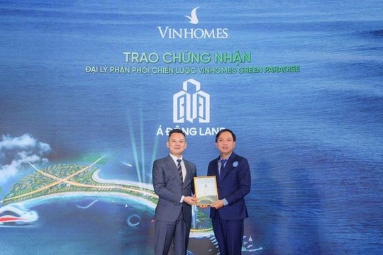 Á Đông Land chính thức trở thành Đại lý F1 Vinhomes Green Paradise Cần Giờ