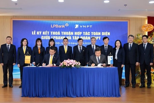 VNPT và LPBank ký kết hợp tác toàn diện, thúc đẩy chuyển đổi số và phát triển bền vững