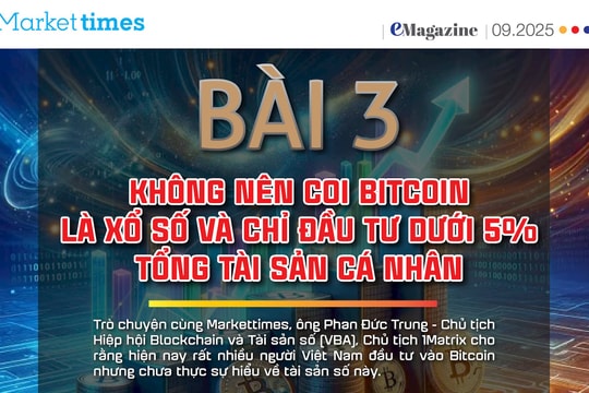 Không nên coi Bitcoin là xổ số và chỉ đầu tư dưới 5% tổng tài sản cá nhân
