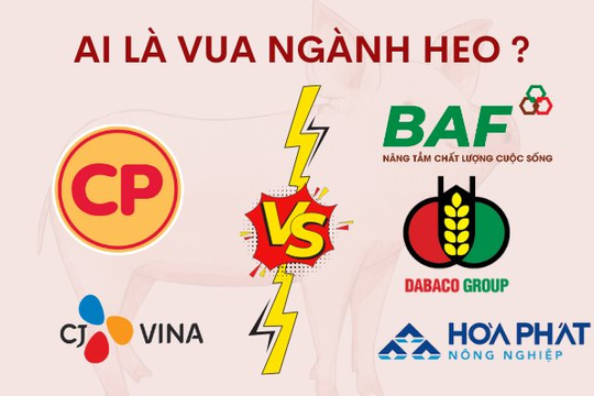 Đại chiến ngành heo tỷ đô: CP, CJ đối đầu với tham vọng lớn chưa từng có của Hòa Phát, Dabaco, BAF