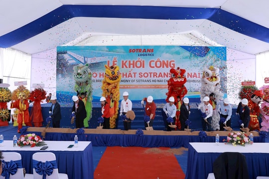 SOTRANS Logistics khởi công kho hóa chất lớn nhất Việt Nam