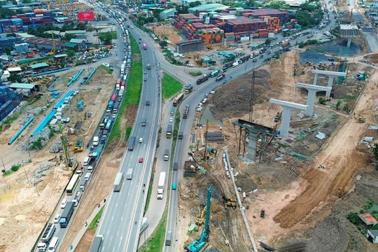 Nút giao phức tạp nhất dự án Vành đai 3 TP.HCM sẽ thông xe vào cuối năm nay, loạt dự án BĐS xung quanh hưởng lợi