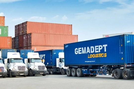 Được mua 6,3 triệu cổ phiếu GMD với giá 10.000 đồng khi thị giá trên sàn gần 67.000 đồng, dàn lãnh đạo Gemadept "bỏ túi" hàng chục tỷ đồng